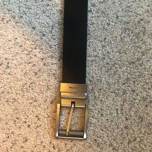 Calvin Klein reversible black/white belt